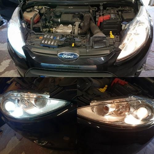 Ford Fiesta 1.4 TDCI Xenon HID Headlight Upgrade