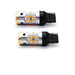 Fiat 500 2015 Onwards Front Indicators 7440 582 WY21W Canbus LED Amber Indicator Bulbs (Pair)