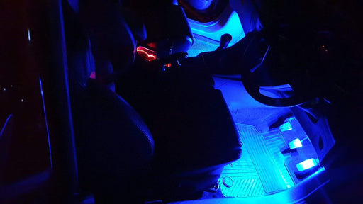 Ford Fiesta MK7 Interior LED Package Blue