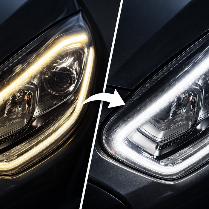 Ford DRL Turning Yellow? How to Fix Yellow or Dim LED Daytime Running Lights