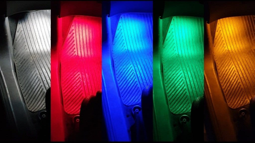 Ford Fiesta LED Footwell Lights