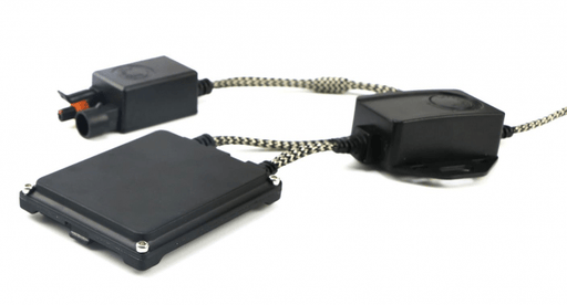 H8 Xenon HID conversion kit slim ballast and Canbus control module with braided cables