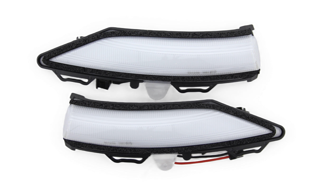 Clear Ford Fiesta MK8 Puma MK2 Sequential LED Mirror Units (Pair)
