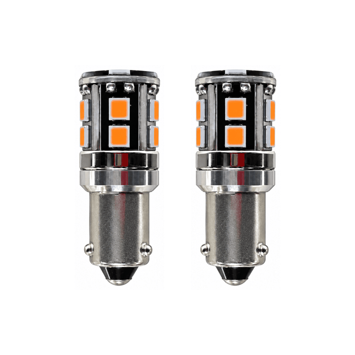 Amber / Pair 434 | BAX9S | H6W Canbus LED Bulbs