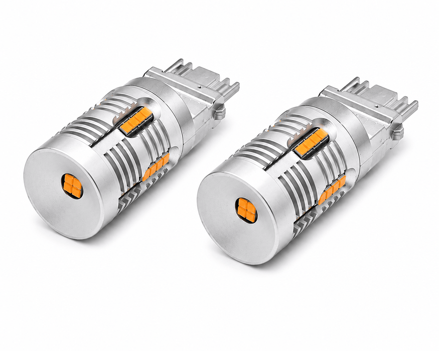 Pair 3156 (182 P27W) Super Bright White 34SMD LED Bulbs