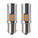 Pair 382 | P21W | BA15S 45W Amber LED Canbus Indicator Bulbs