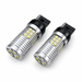 Pair 582 | W21W | 7440 Canbus White LED Bulbs