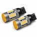 Pair 7440 582 W21W 30W Canbus+ LED Amber Indicator Bulbs