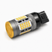 Single 7440 582 W21W 30W Canbus+ LED Amber Indicator Bulbs
