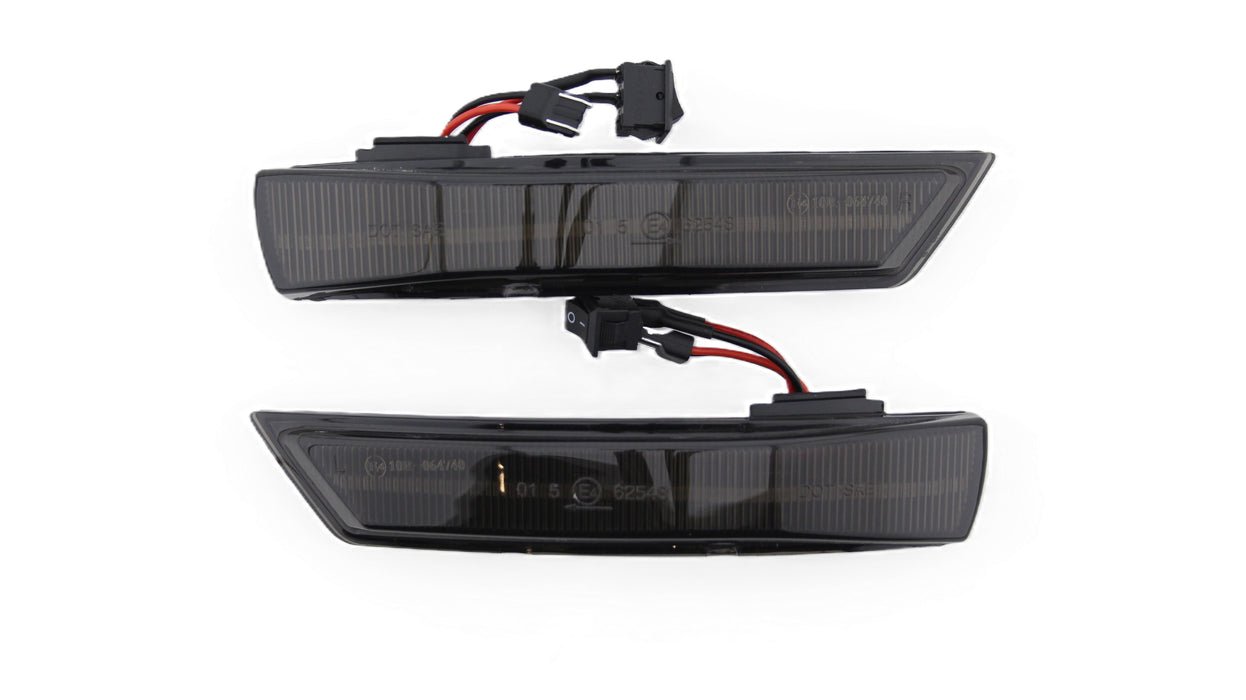 Smoked Ford Focus MK2 & MK3 Sequential LED Mirror Units (Pair)