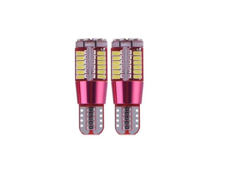 Vauxhall Corsa E T10 Canbus Side Indicator LED Bulbs W5W 501 (Pair) Amber