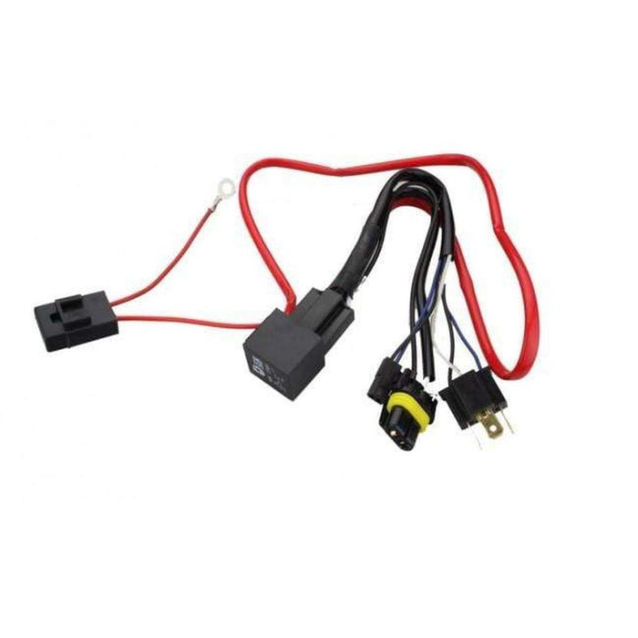 H4 Bi Xenon Motor Bike Cycle Xenon HID Wiring Harness Relay