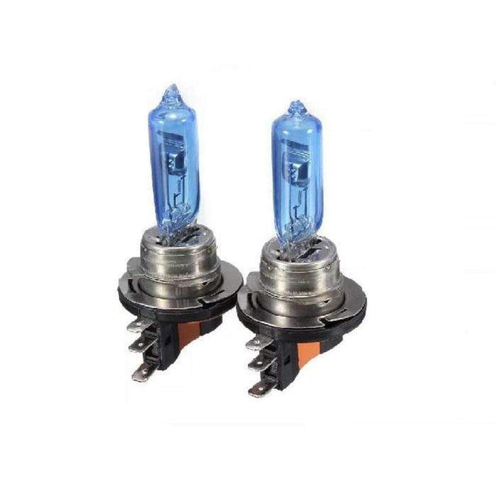 H15 Performance Halogen Bulbs (Pair) - Viewed from the front.