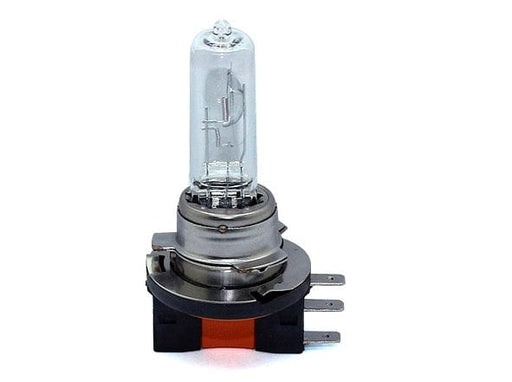 H15 Standard Replacement 12V 55/15W Halogen Bulb - Viewed from the front.
