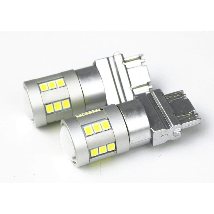 3157 (180 P27) Super Bright 24SMD LED Bulbs (Pair)