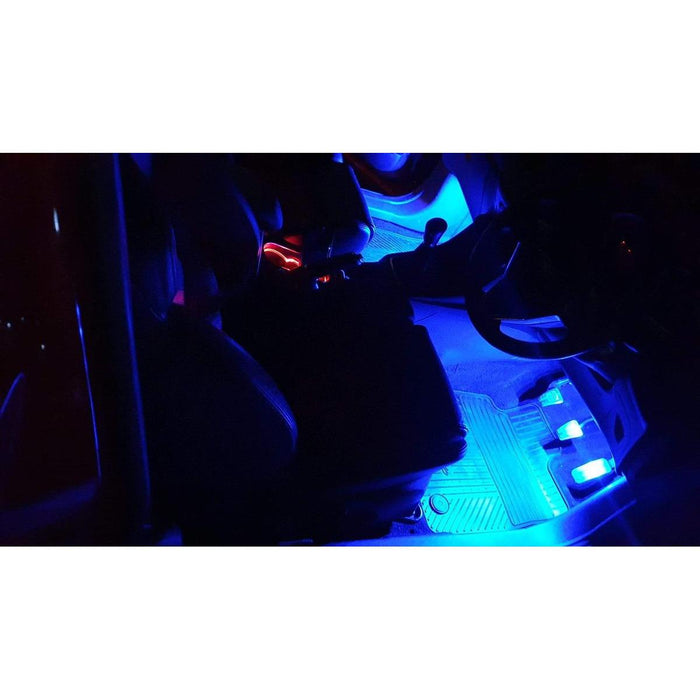 Ford Fiesta MK7 Interior LED Package Blue