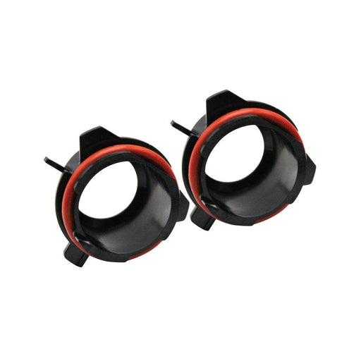 thumbnail image 2 of ASC H7 Xenon HID Bulb Holders For BMW E46 3 Series (Pair) - Black, Wiring/Fixing Kit 2 of 5