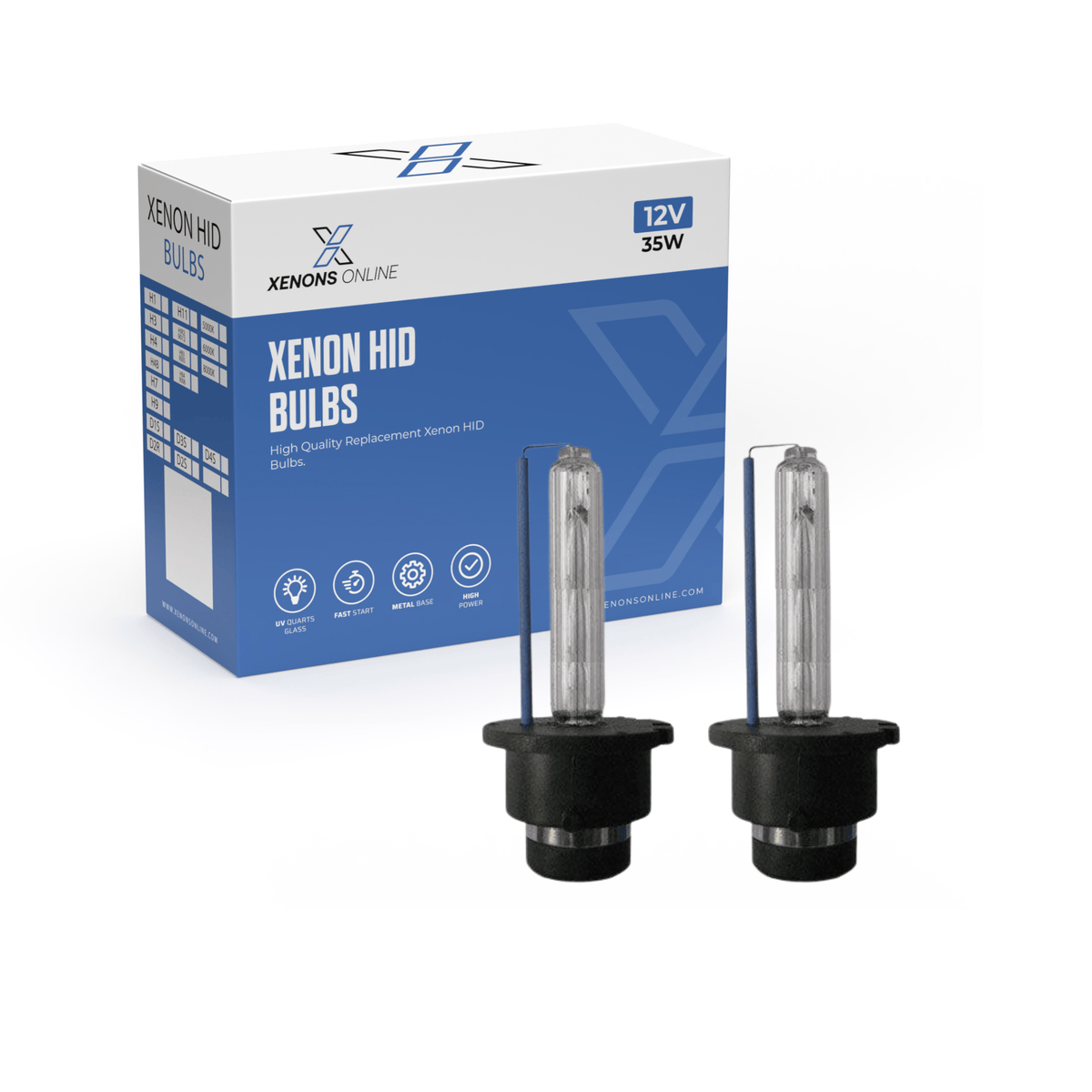STEDI D5S Xenon 35W HID Bulbs (Pair)