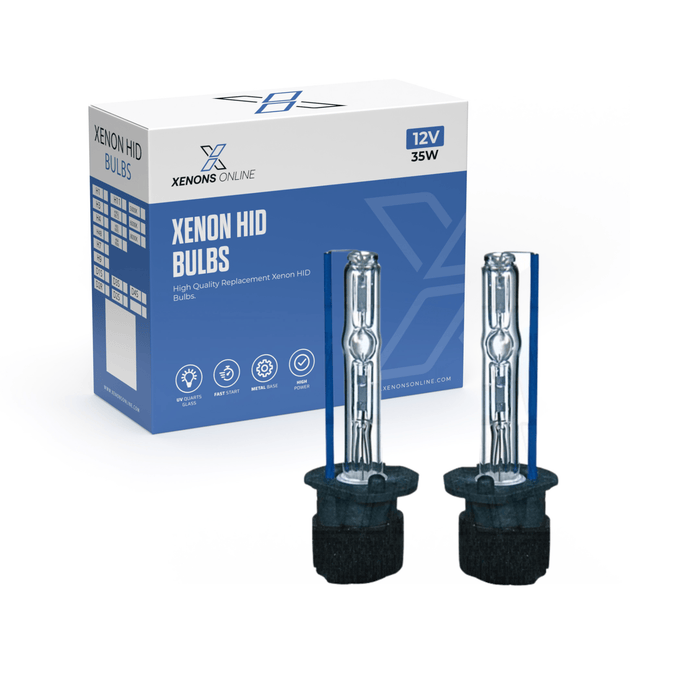 H3 Xenon HID Bulbs (Pair) 6000k